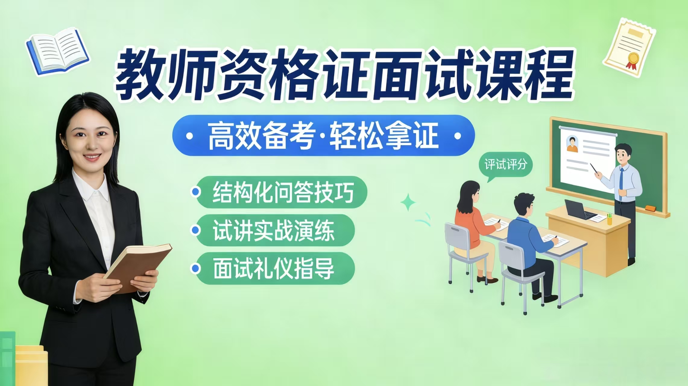 教师资格证面试课程