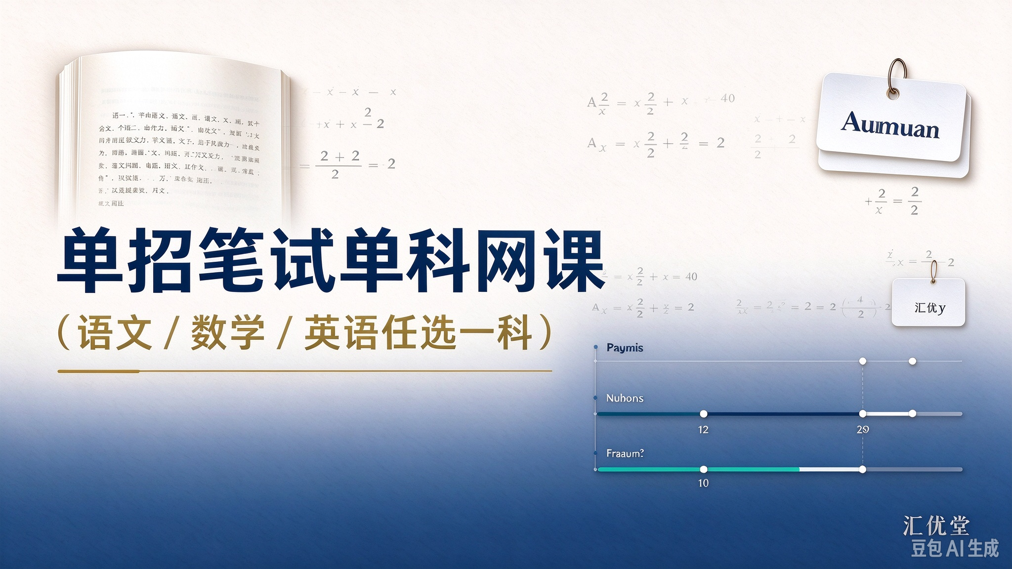 笔试单科网课
