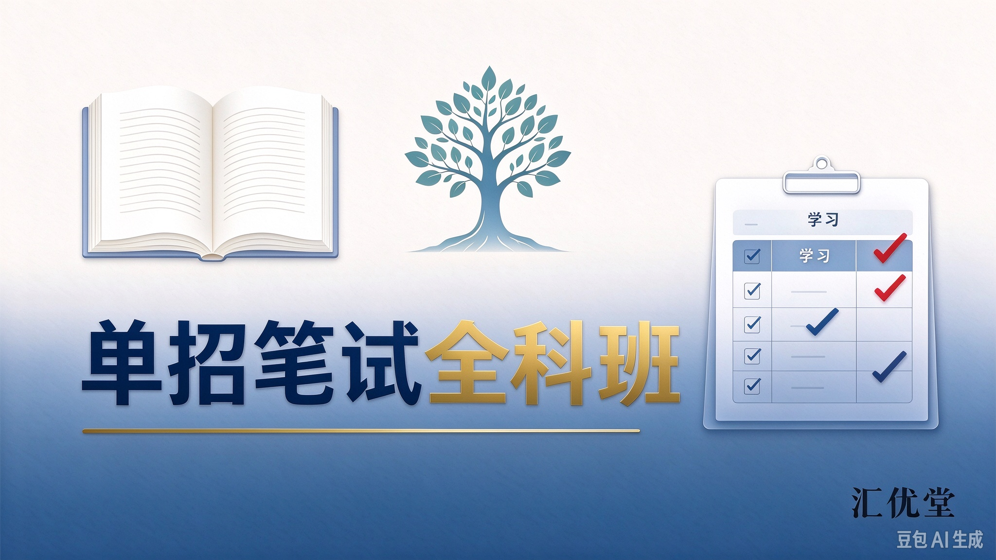 单招笔试全科班